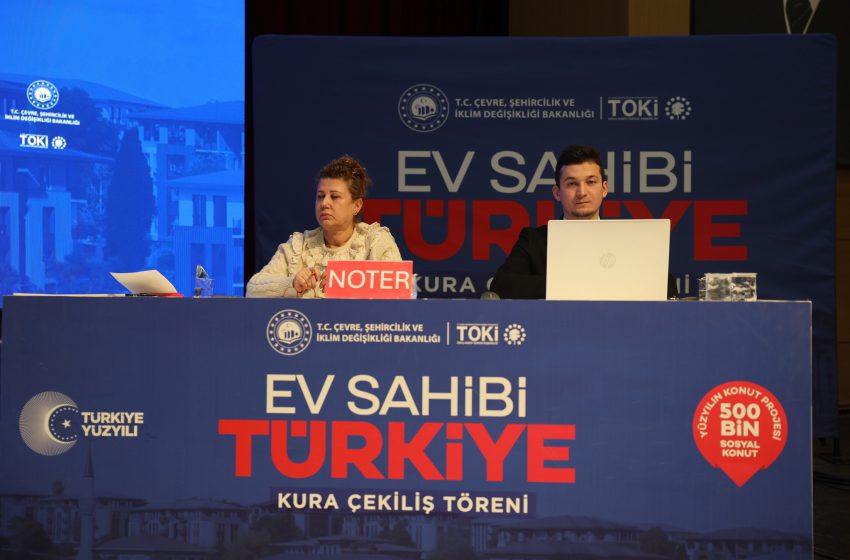  Sivas’ta Sosyal Konut Hak Sahipleri Belirlendi