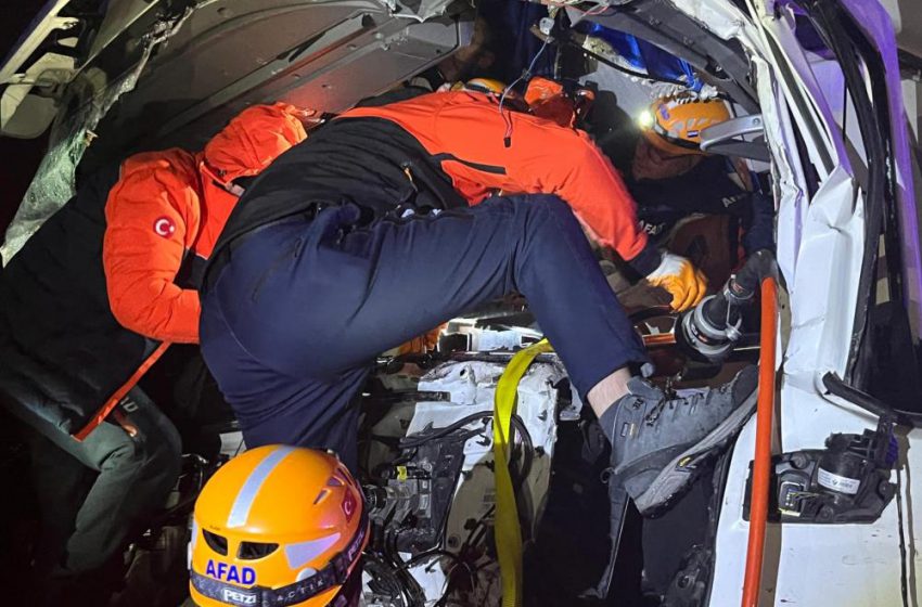  Sivas’ta zincirleme trafik kazası: 8 yaralı