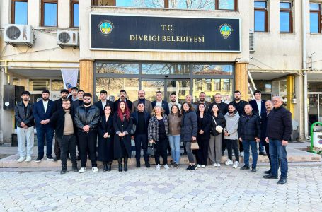 CHP Heyetinden Divriği Belediyesine Ziyaret