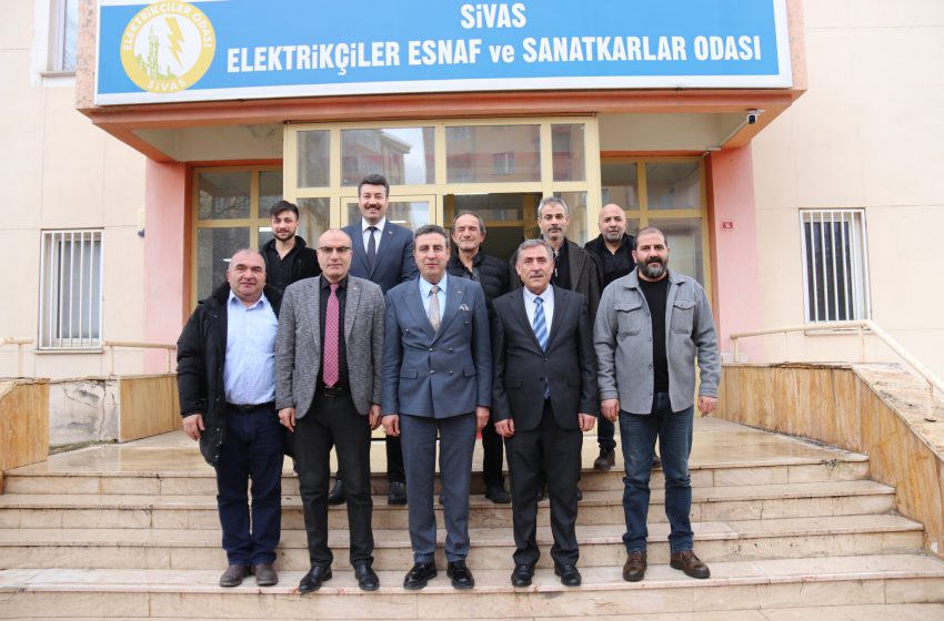  Demirgil’den Aytak’a Tebrik Ziyareti