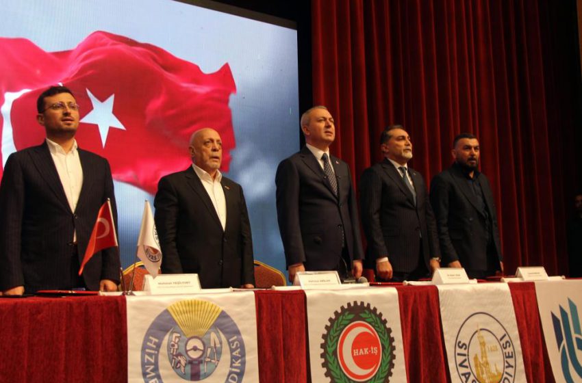  HAK-İŞ Genel Başkanı Arslan: “Bizim kültürümüzde insanların en hayırlısı, insanlara hizmet edendir”