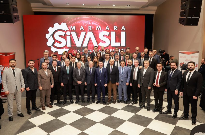  Sivaslı İş İnsanları Marmara’da Tek Çatı Altında Buluştu