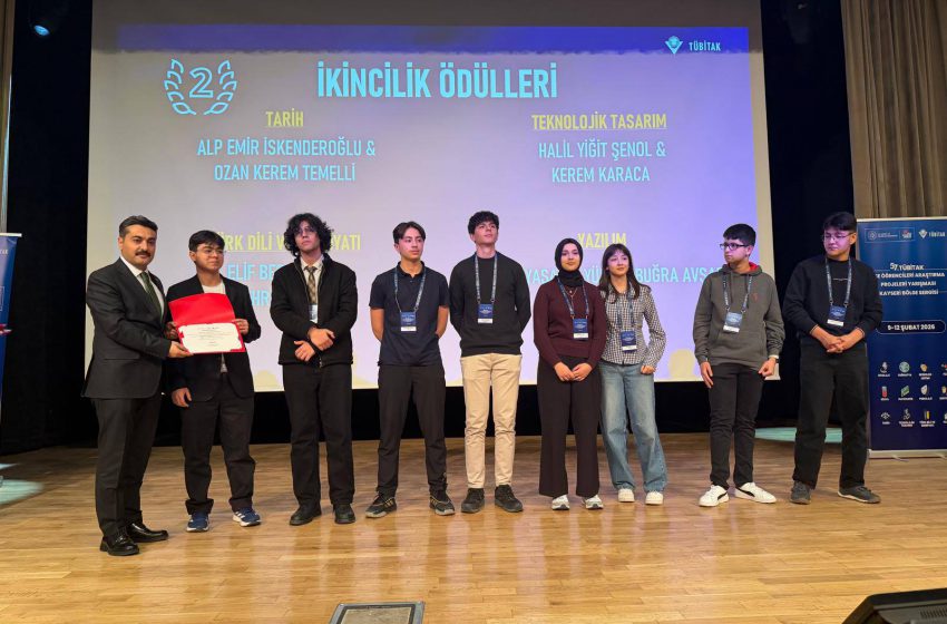  TÜBİTAK Yarışmasında Sivas’a 20 ödül