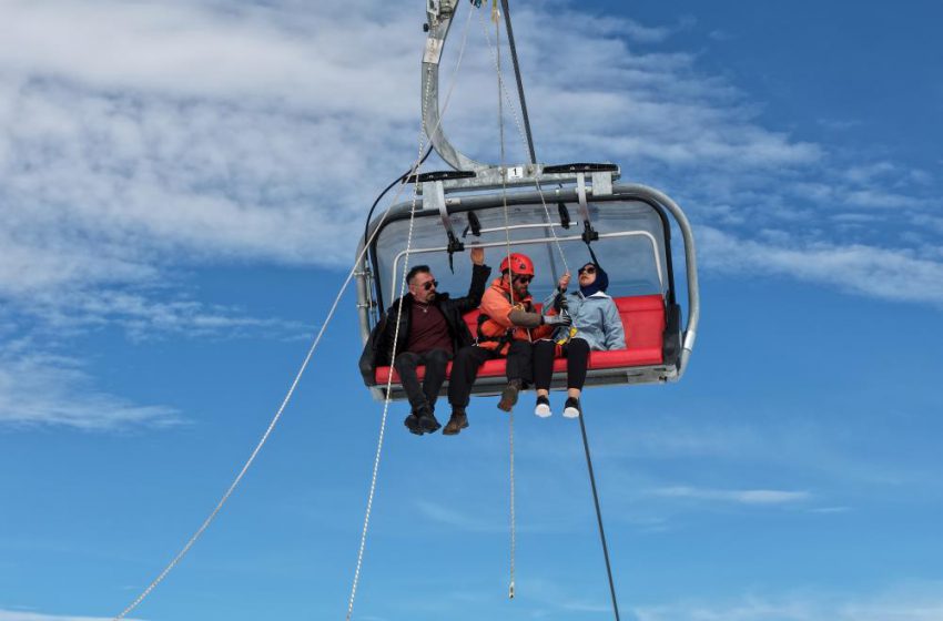  Teleferikte mahsur kalanlar başarılı bir operasyonla kurtarıldı