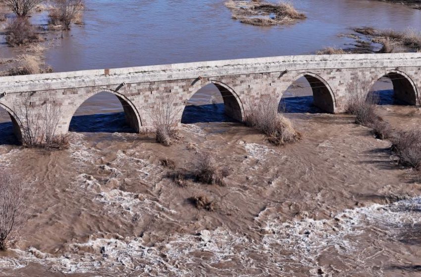  Kızılırmak’ın debisi son 15 yılın en yüksek seviyesine ulaştı