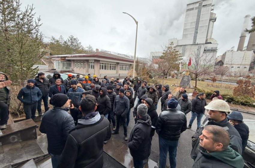  Maaşları ödenmeyen termik santral işçileri Ramazan ayında mağdur oldu