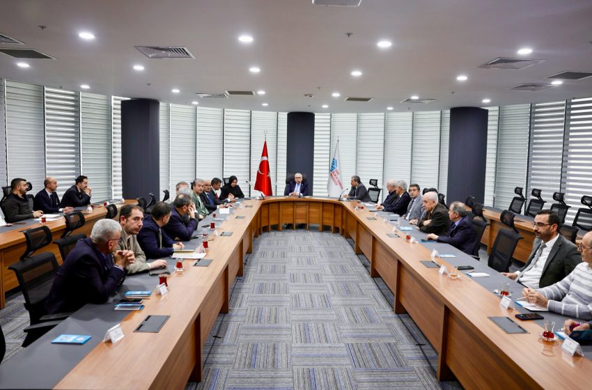  SBTÜ TEKNOPARK ve Yüksek Teknoloji Projeleri Ele Alındı