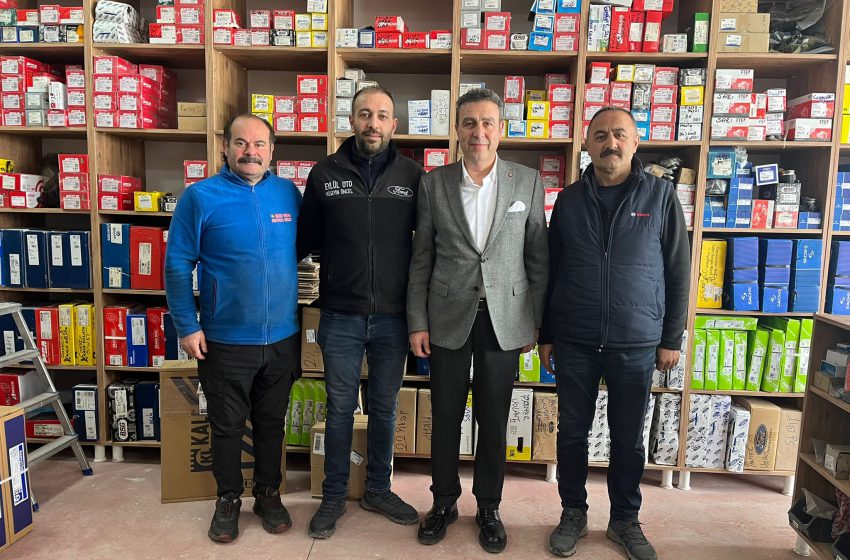  SESOB Başkanı Demirgil’den esnafa destek ziyareti