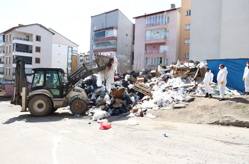  Alibaba Mahallesi’nde atık temizliği başlatıldı