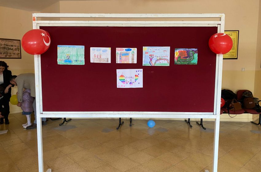  Çocukların Hayal Dünyası Sergiye Yansıdı