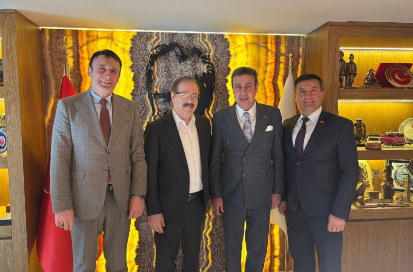  Demirgil’den TESKOMB Genel Başkanı’na ziyaret