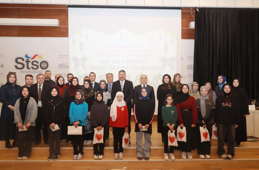  Kur’an-ı Kerim’i Güzel Okuma Yarışması tamamlandı