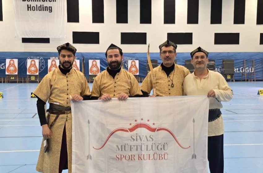  Sivas Müftülüğü Okçuluk Takımı İlk 10’da