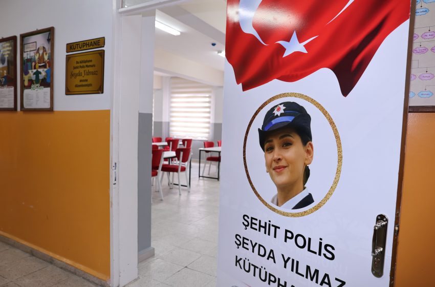  Sivas’ta anlamlı açılış: Şehit polis Şeyda Yılmaz adına kütüphane