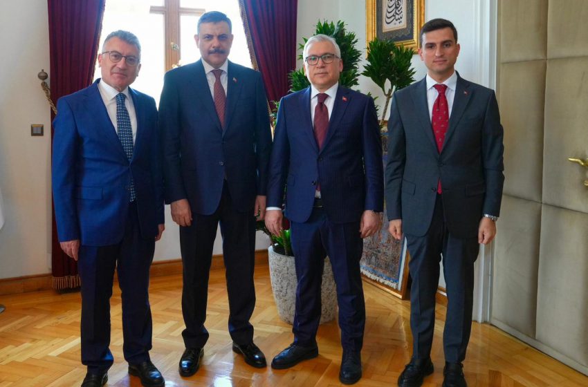  Vali Şimşek, Ankara’da Yatırımları Masaya Yatırdı