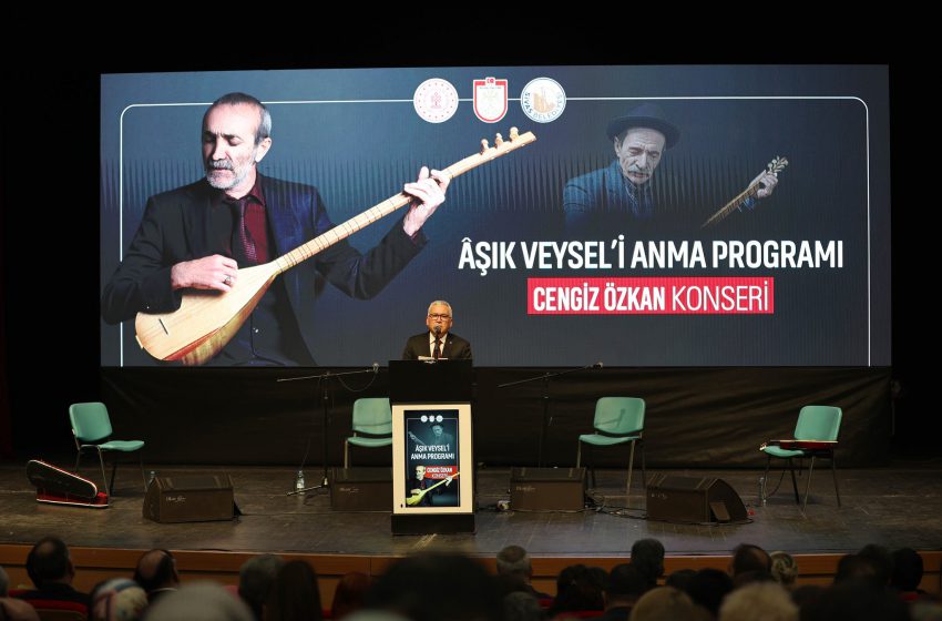  Vali Şimşek: Aşık Veysel Tüm İnsanlığın Değeridir