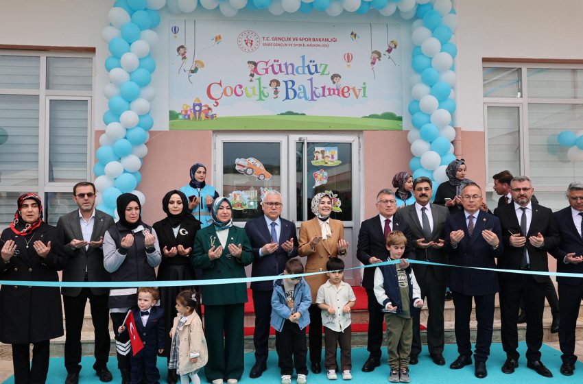  Çalışan Ebeveynlere Destek Sağlayacak Gündüz Bakım Evi Açıldı