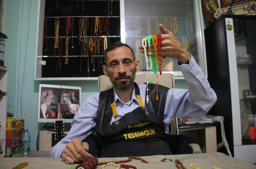  Çocuk yaşında engelli kaldı, azmi onu hayattan kopartmadı