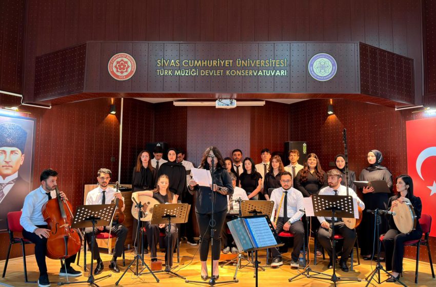  SCÜ Türk Müziği Devlet Konservatuvarından Sanat Dolu Gece