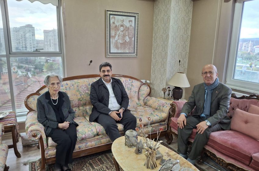  Sivas Kültürüne Büyük Katkı Sunan Müjgan Üçer’e Ziyaret