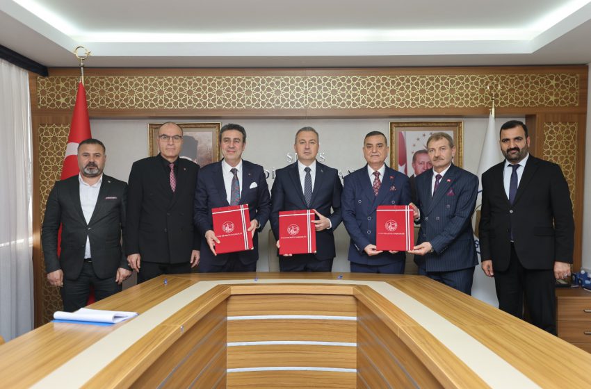  Sivas’ta Esnafa Yeni Hizmet Merkezi İçin İş Birliği Protokolü