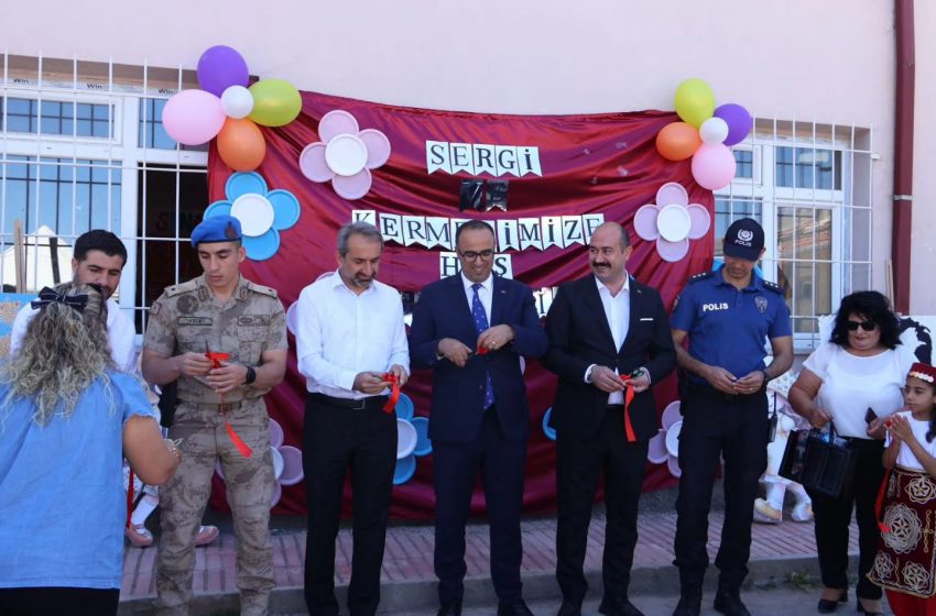  Divriği Danacı Sadık Özgür İlkokulu’nda Sanat ve Dayanışma Buluştu