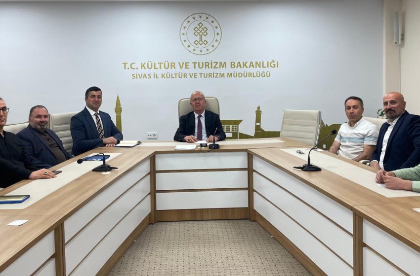  İl Kültür ve Turizm Müdürlüğü’nde Aylık Değerlendirme Toplantısı