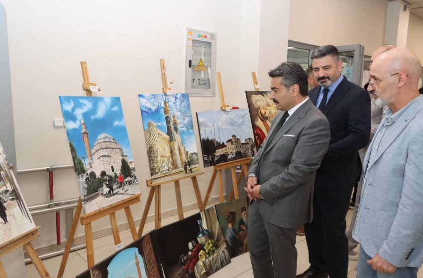  Muzaffer Sarısözen Güzel Sanatlar Lisesi’nde Sergi Heyecanı