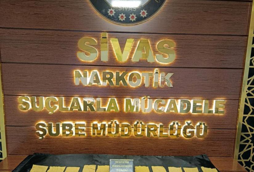  Sivas’ta uyuşturucu operasyonu: 1 tutuklama