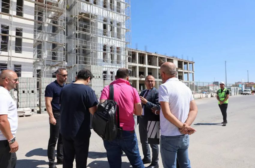  Basın mensupları yeni spor tesislerini gezdi
