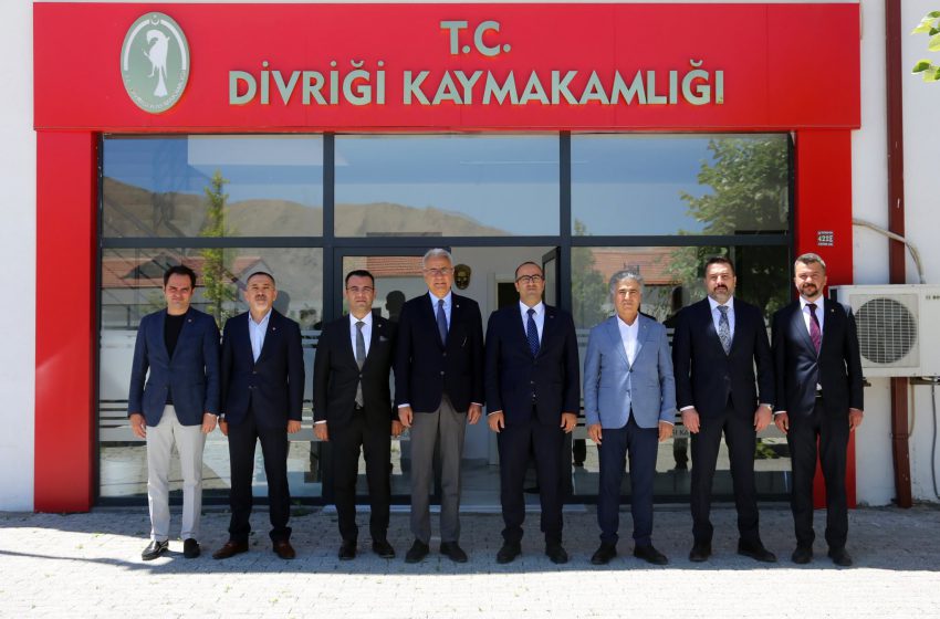  STSO Heyeti Divriği’nde Yoğun Temaslarda Bulundu