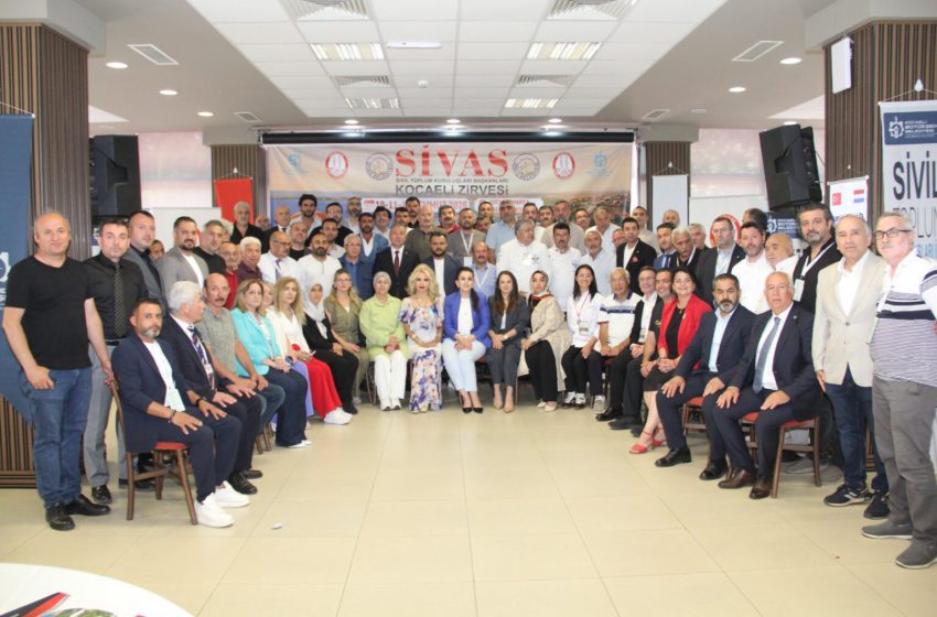  Sivas’ın Geleceği İçin Ortak Akıl Kocaeli’nde Buluştu